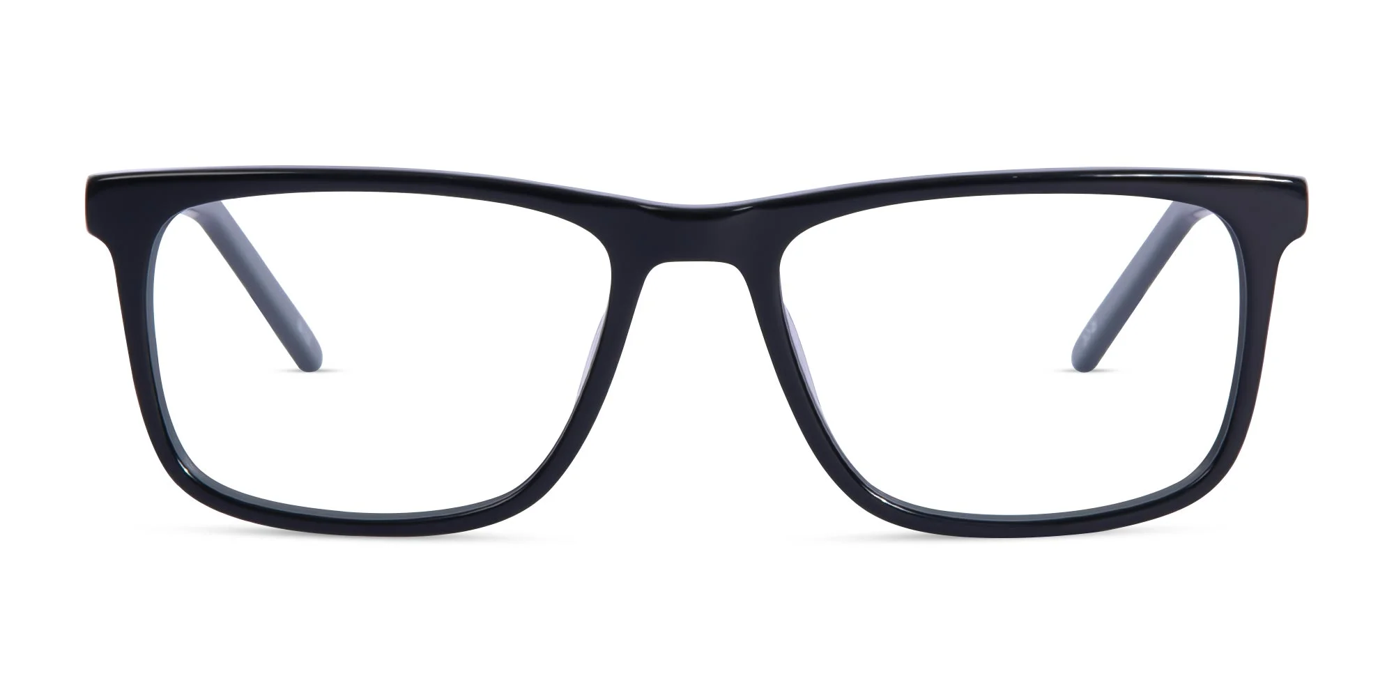 Black Frame Rectangular Glasses-1