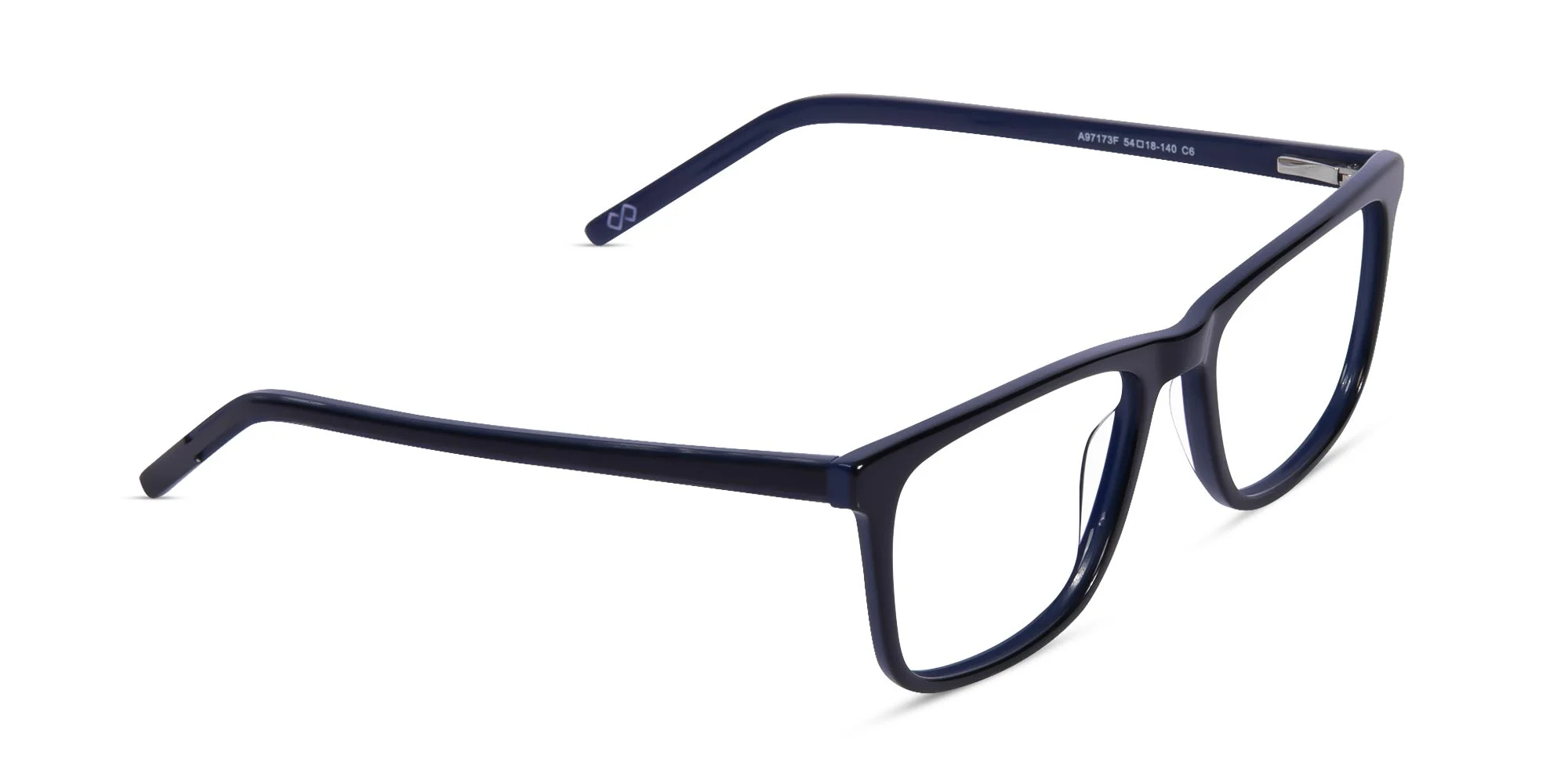 Black And Navy Blue Glasses Frames-2
