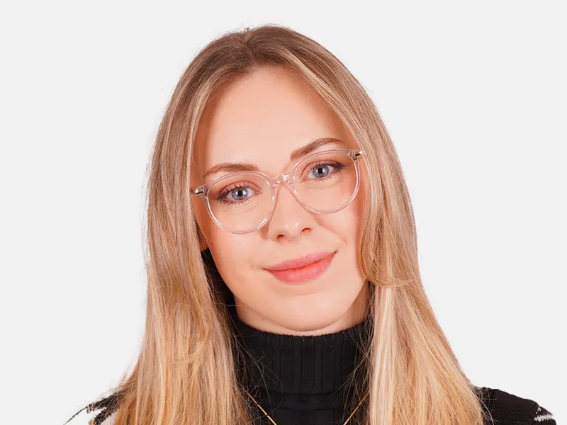 Transparent Acetate Glasses-2