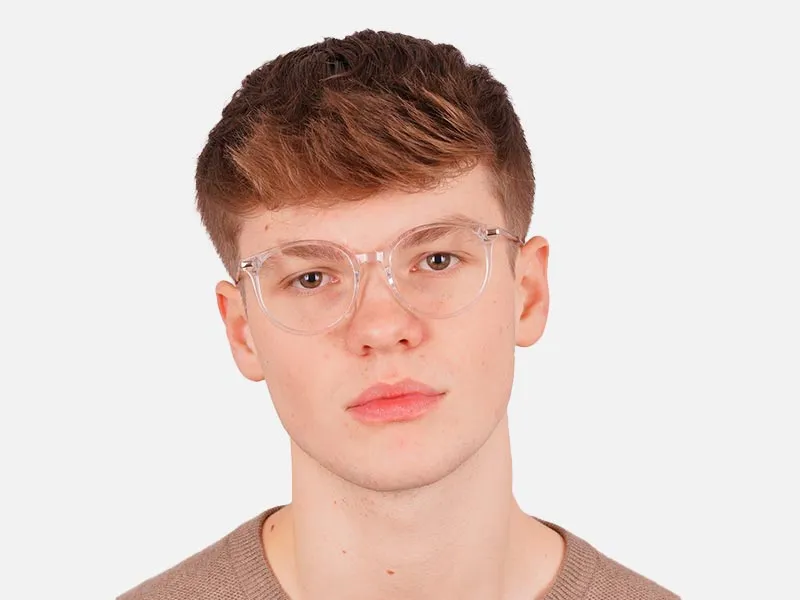 Transparent Acetate Glasses-2