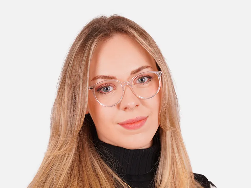 Transparent Acetate Glasses-2