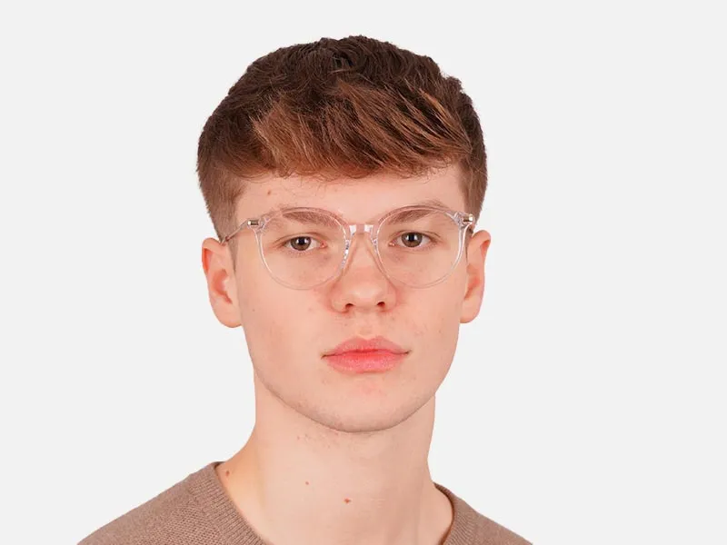 Transparent Acetate Glasses-2