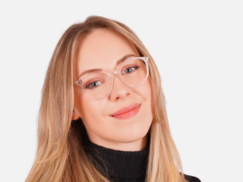 Transparent Acetate Glasses-2