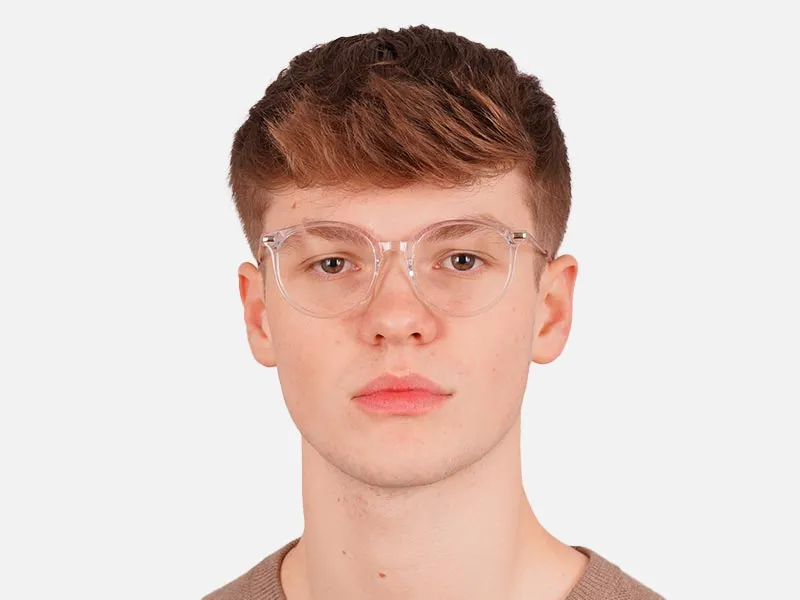 Transparent Acetate Glasses-2