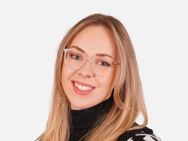 Transparent Acetate Glasses-2