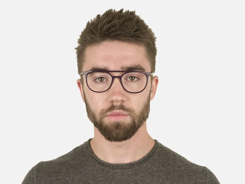 Violet Purple & Rose Red Pilot Spectacles - 2