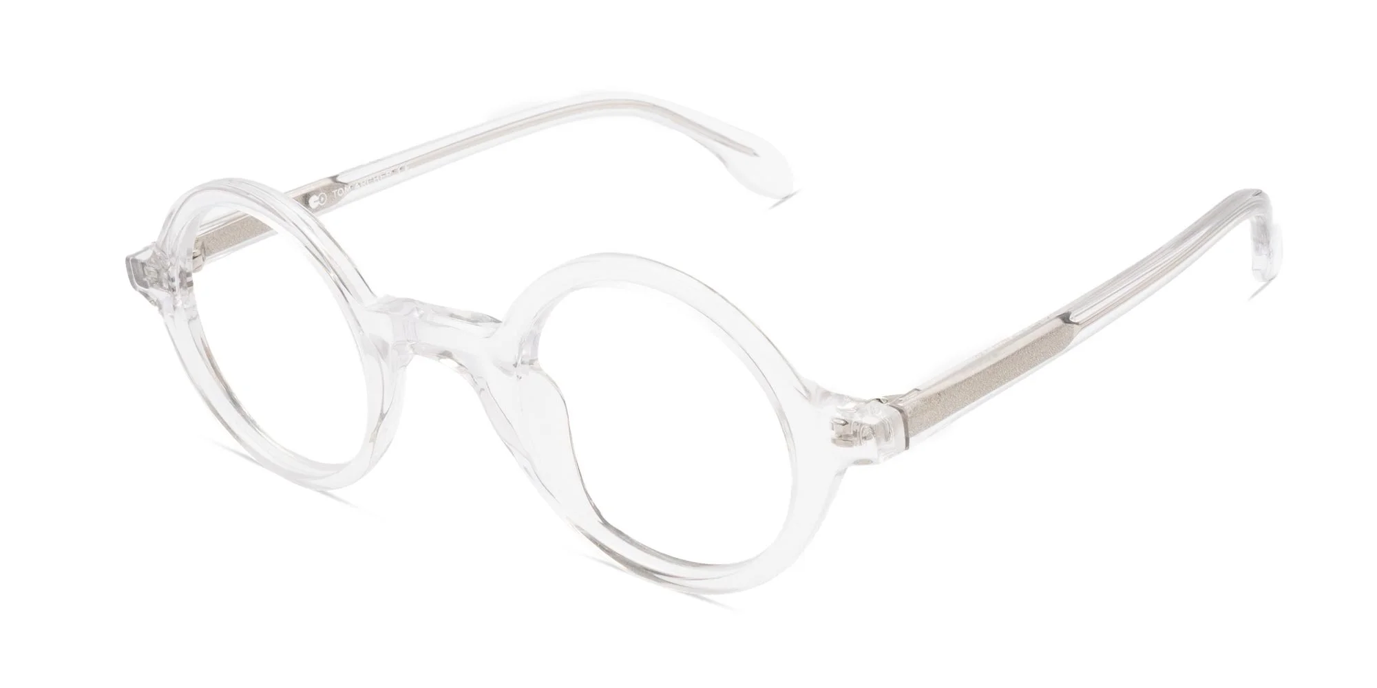 Round Transparent Glasses-2 4