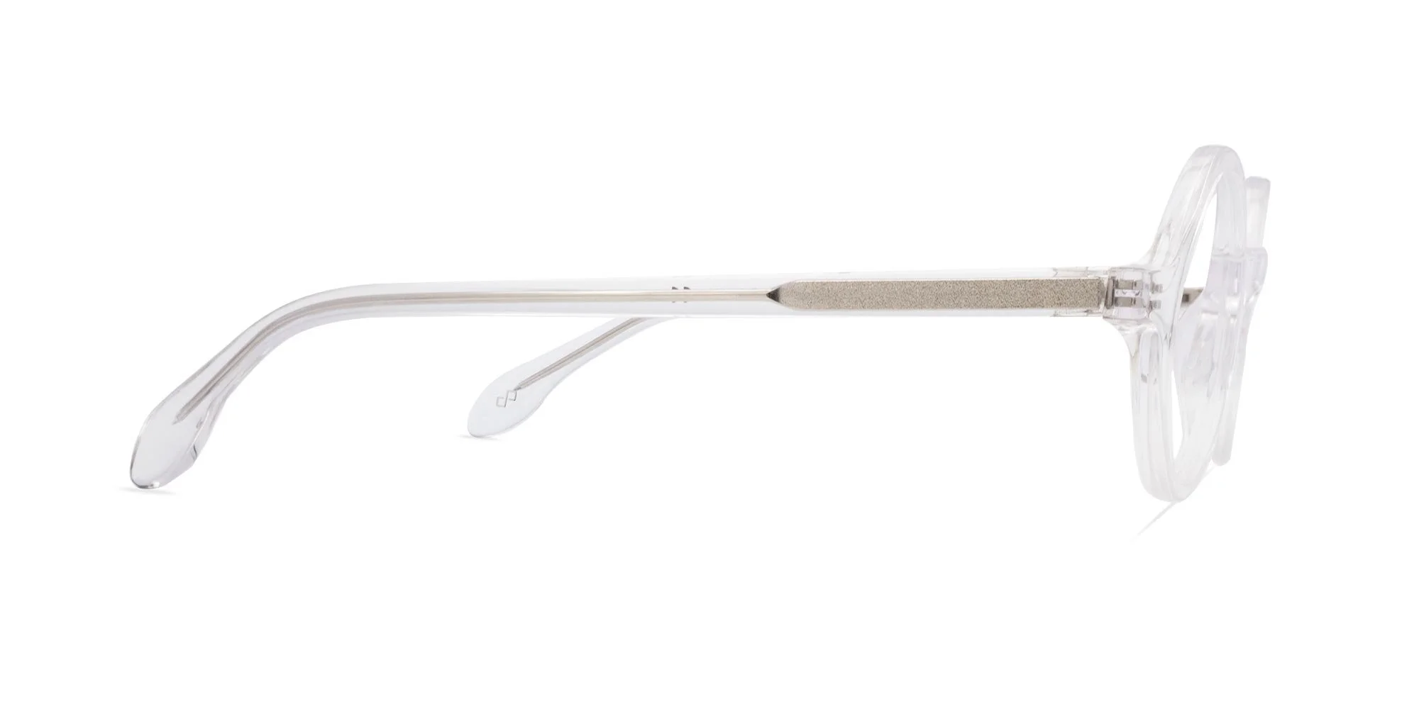 Round Transparent Glasses-2