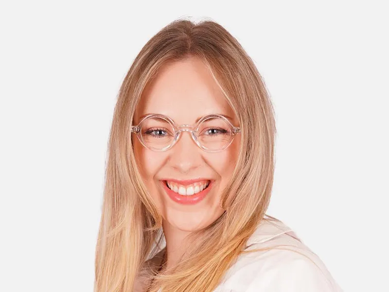 Round Transparent Glasses-2