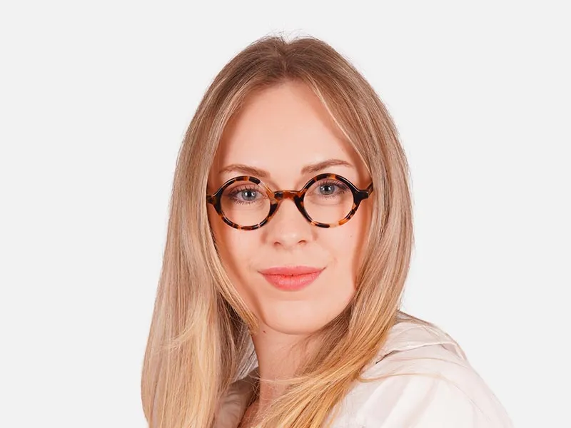 Trendy Round Glasses-2