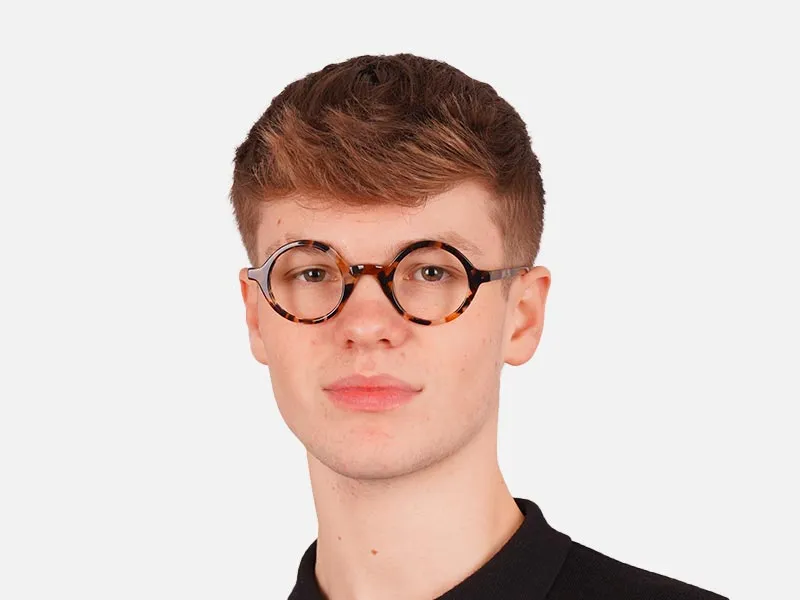 Trendy Round Glasses-2