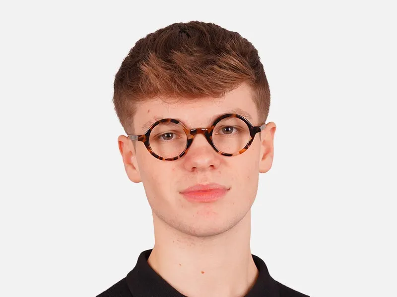 Trendy Round Glasses-2