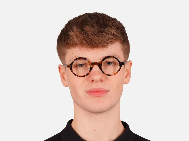 Trendy Round Glasses-2