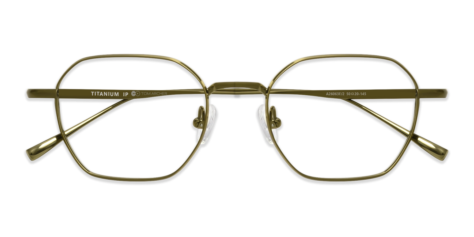Vintage Gold Geometric Glasses-6