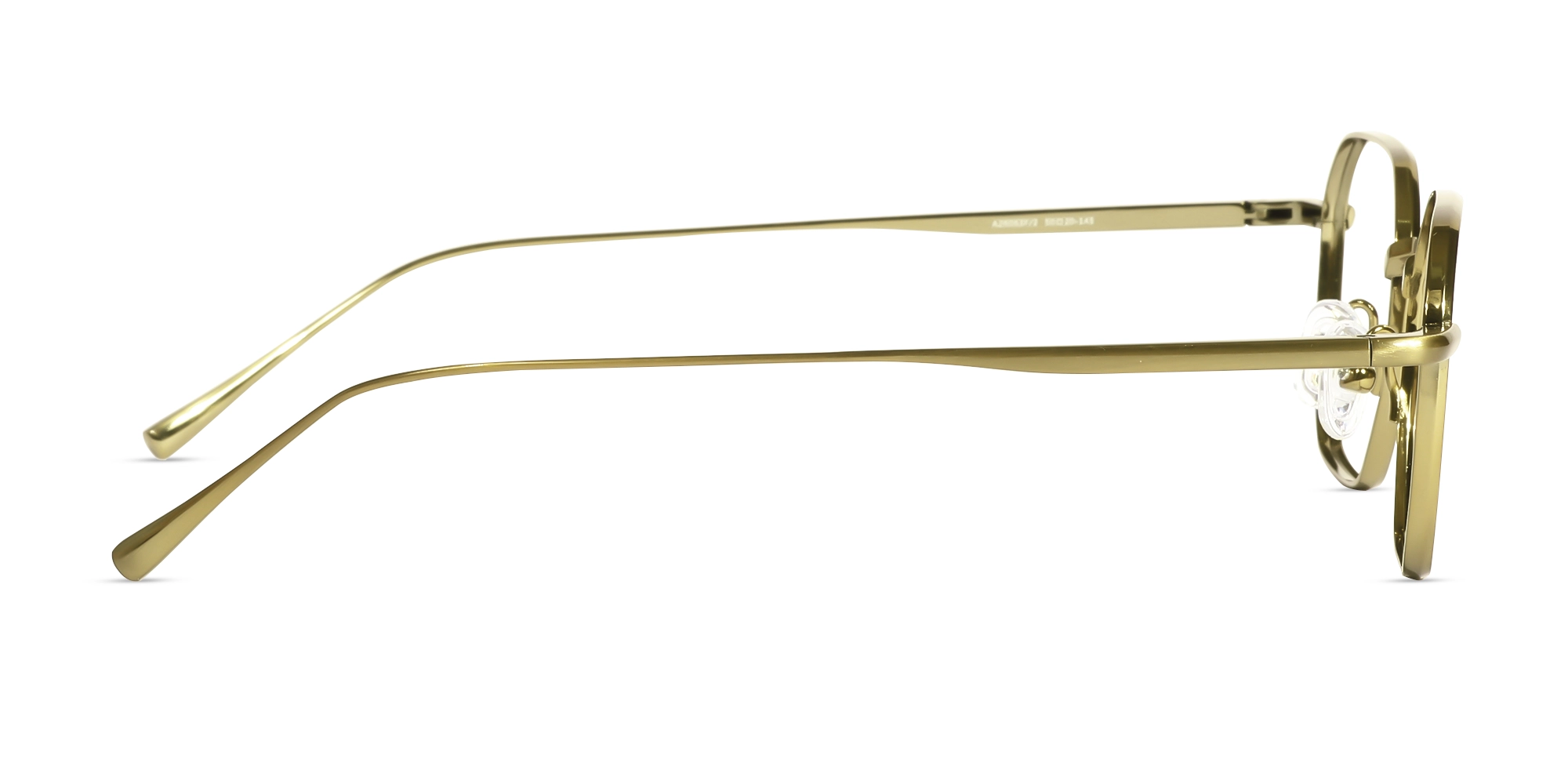 Vintage Gold Geometric Glasses-4