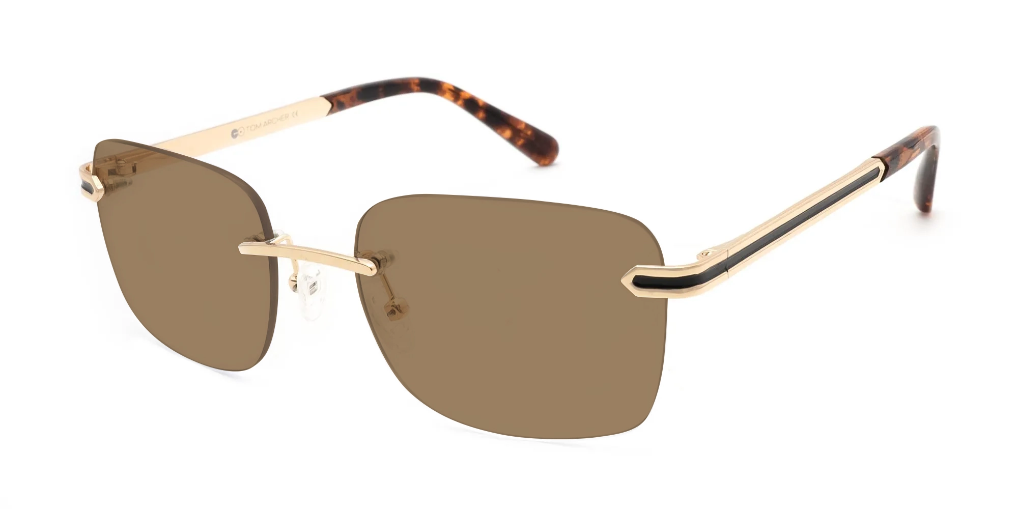 Brown Rectangle sunglasses-3
