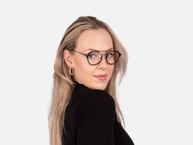 Copper Brown Pilot Glasses-7