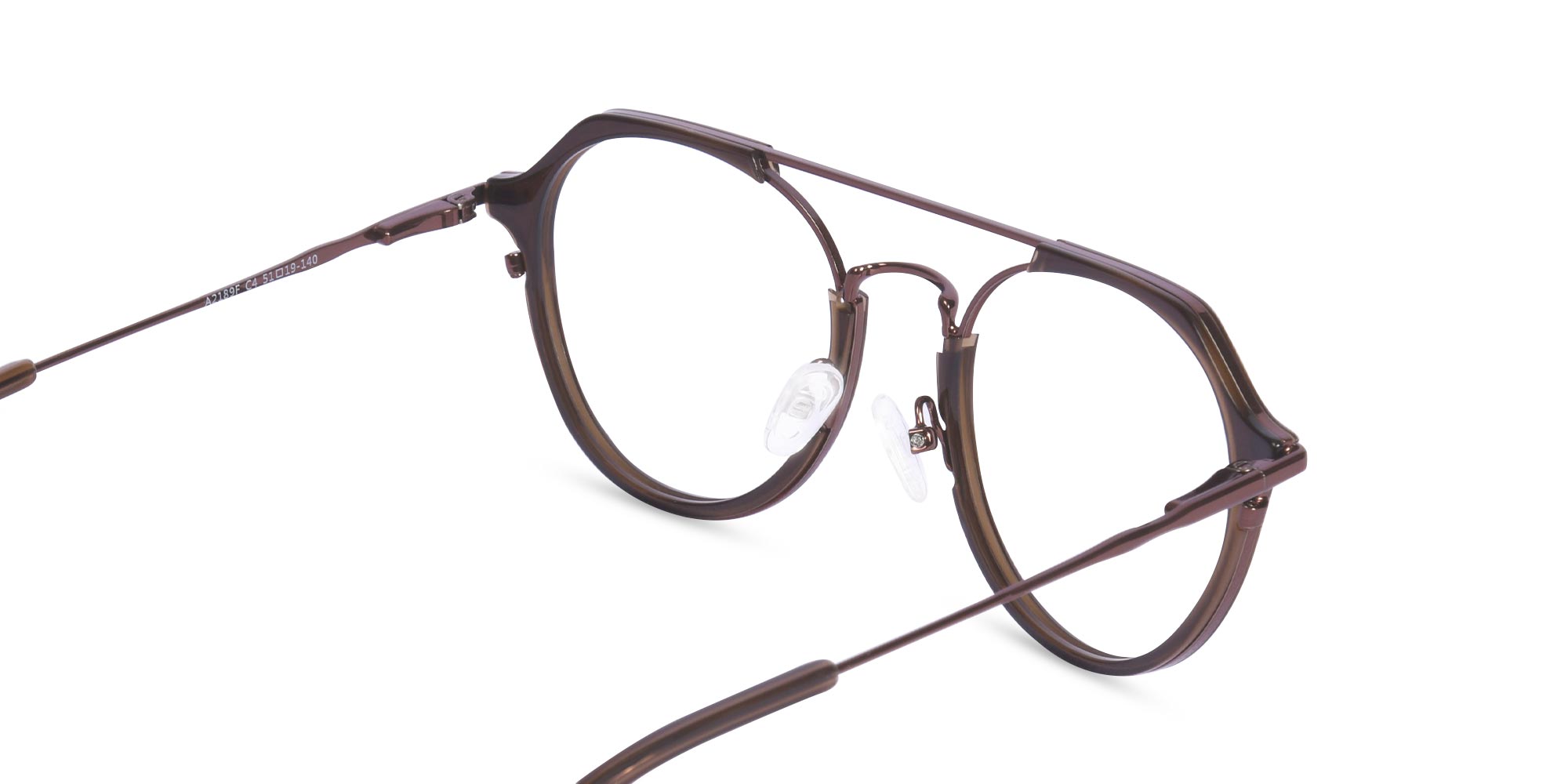Copper Brown Pilot Glasses-5