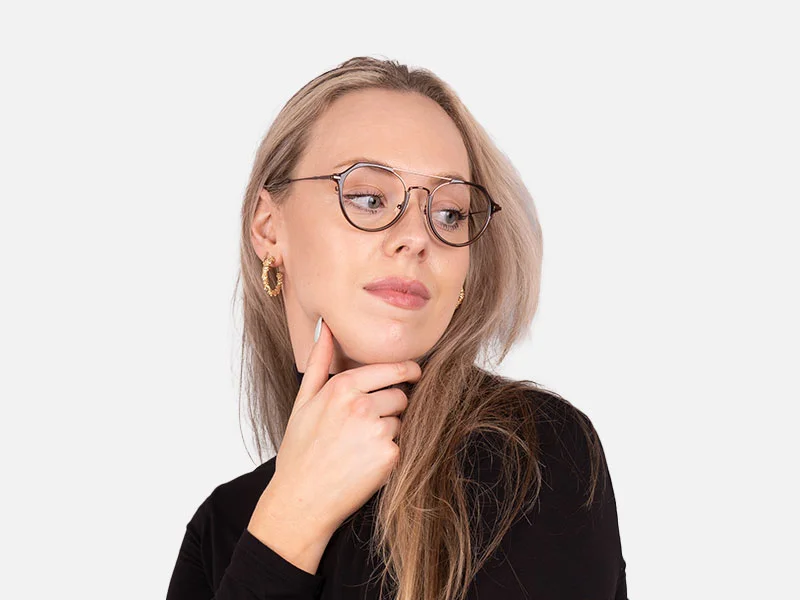 Copper Brown Pilot Glasses-7