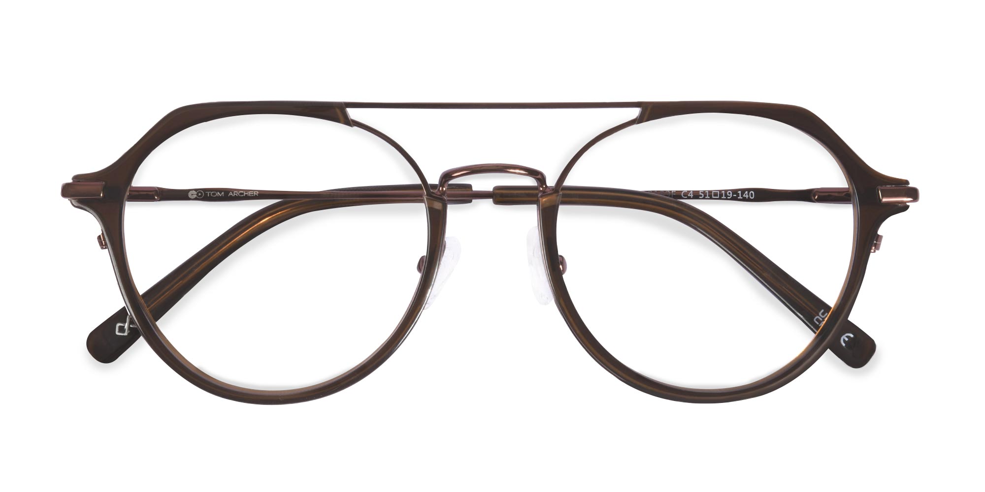 Copper Brown Pilot Glasses-6