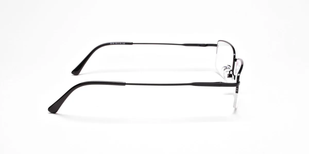 Rectangular glasses in Black- 2
