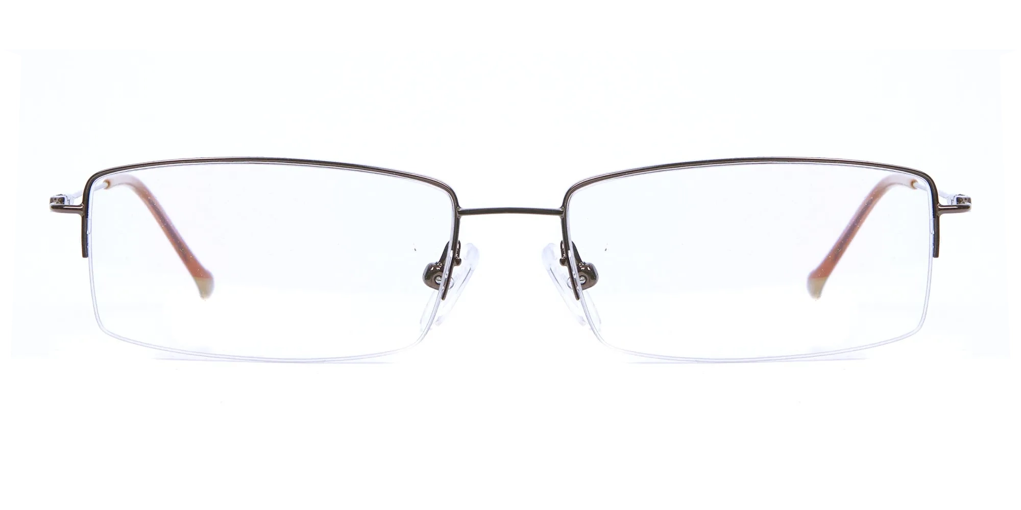 Smart Brown Rectangular Glasses -2