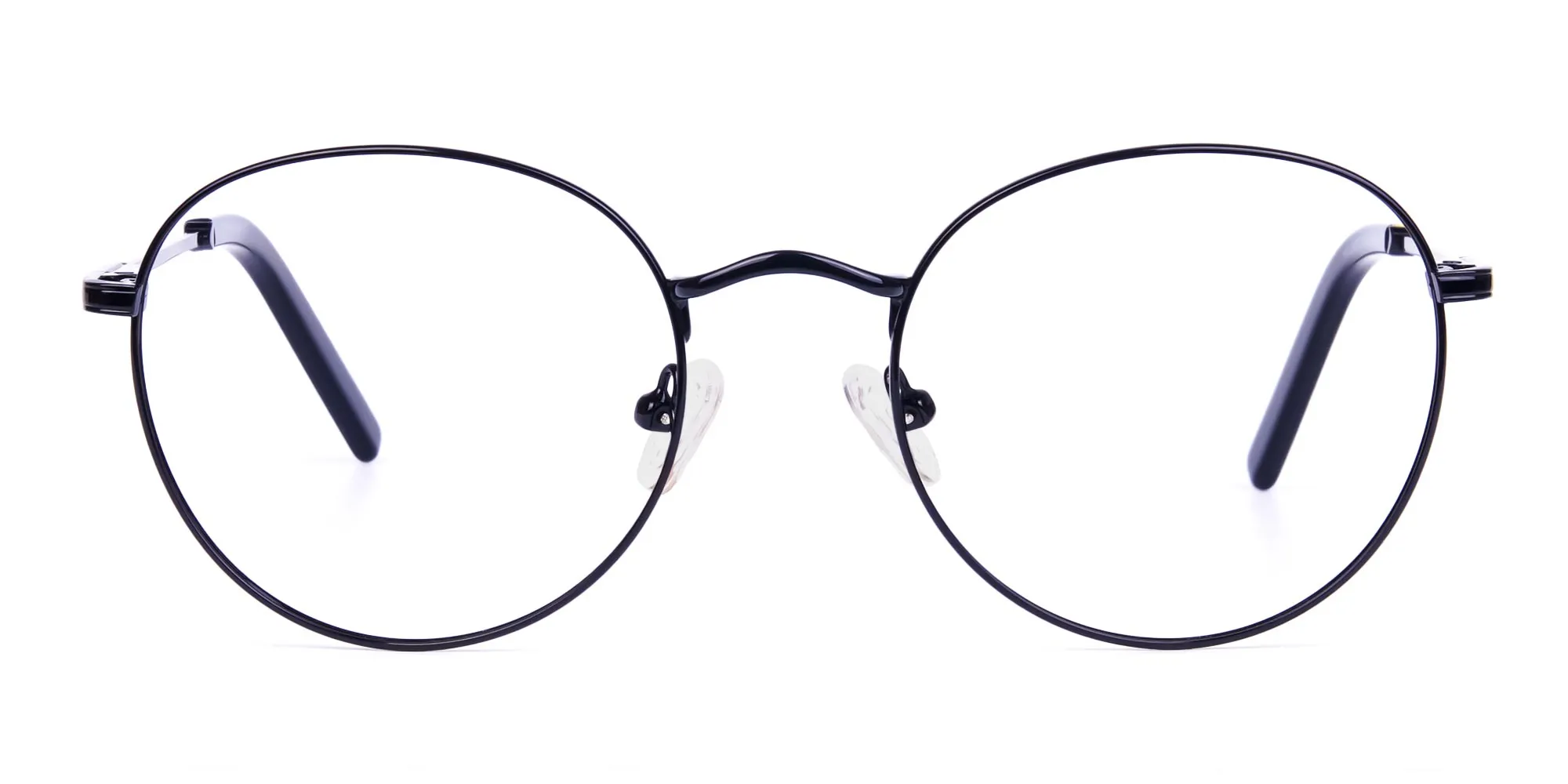 Designer Black Round Glasses Frame-2