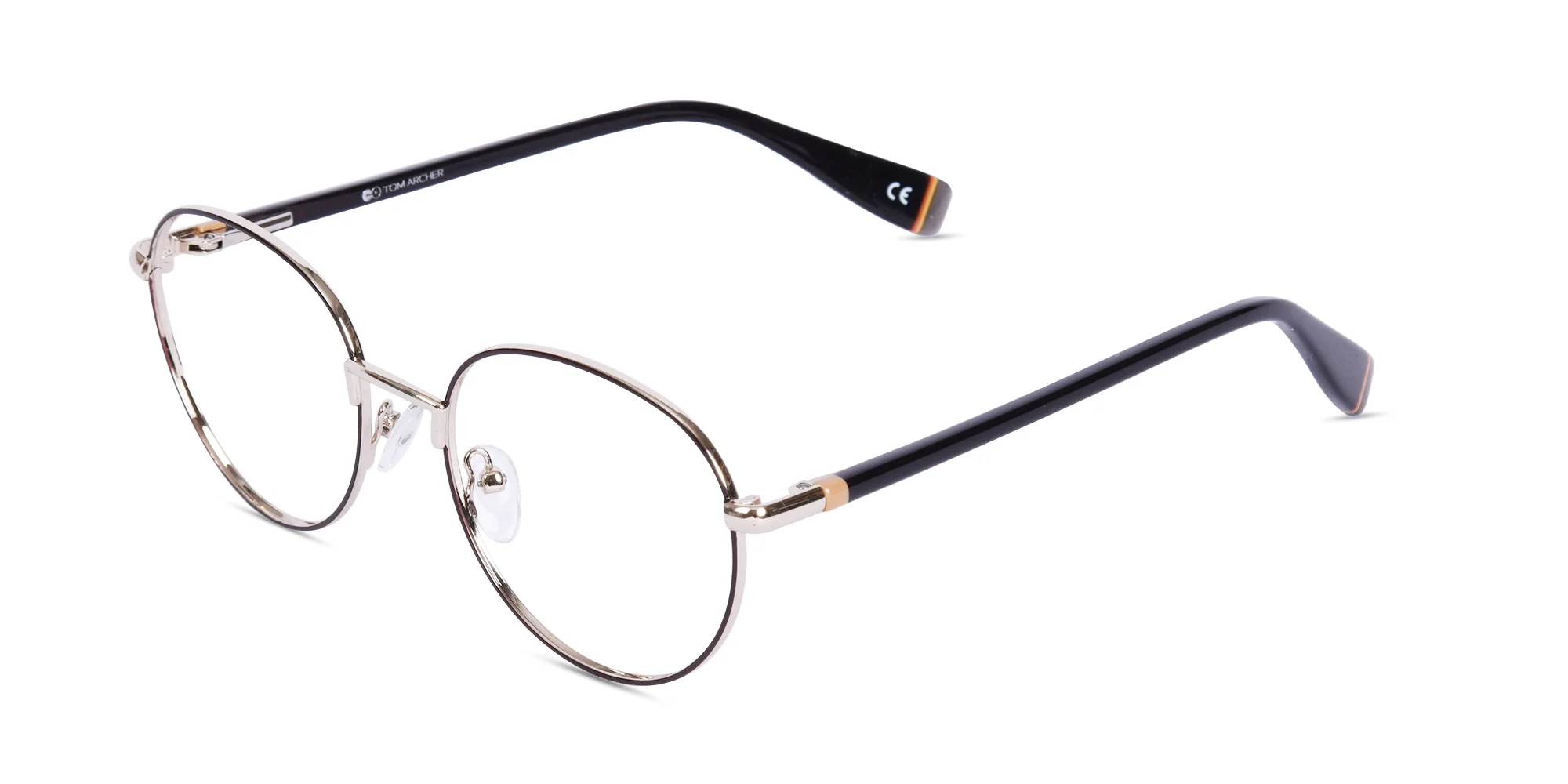 Round Thin Frame Glasses-3