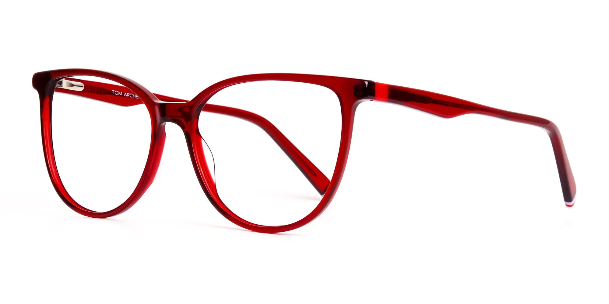 Dark-Red-Translucent-Cat-eye-Glasses-Frames-2 Dark-Red-Translucent-Cat-eye-Glasses-Frames-2