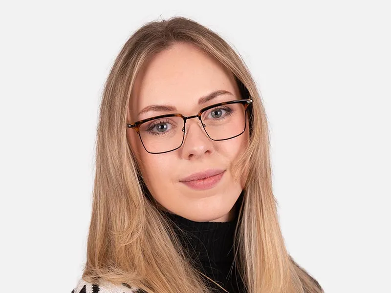 Designer Rectangle Eyeglasses-2