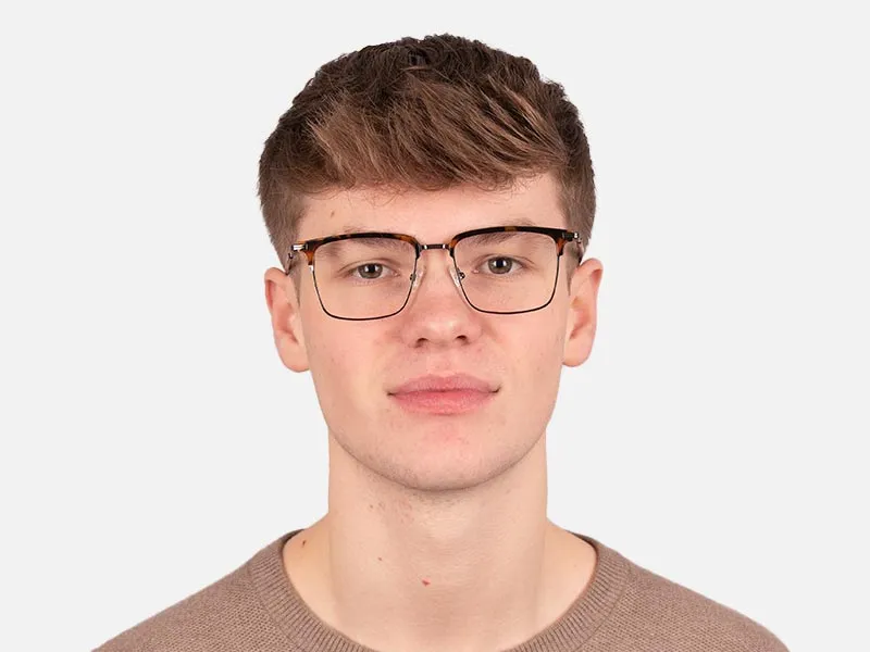 Designer Rectangle Eyeglasses-2