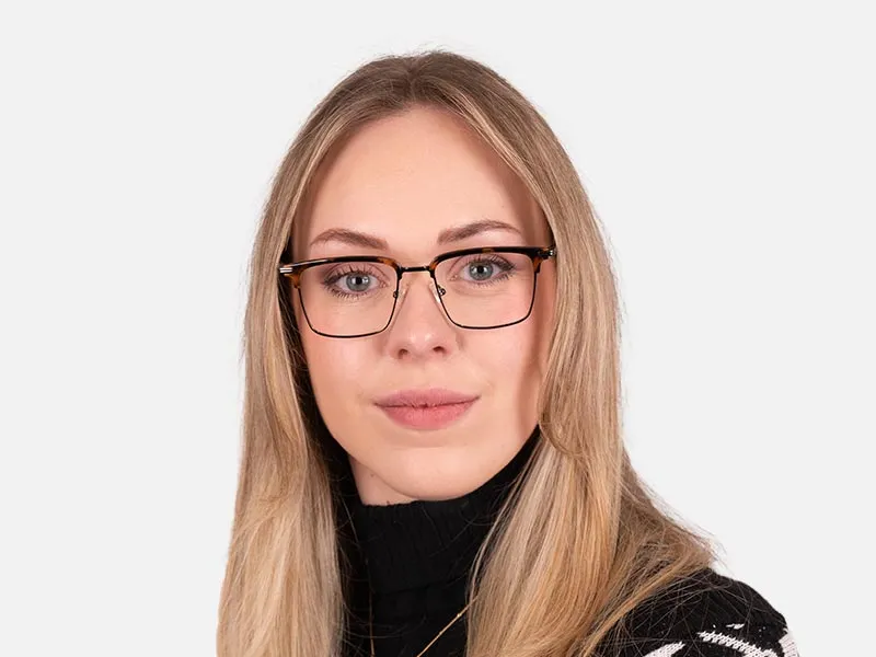 Designer Rectangle Eyeglasses-2