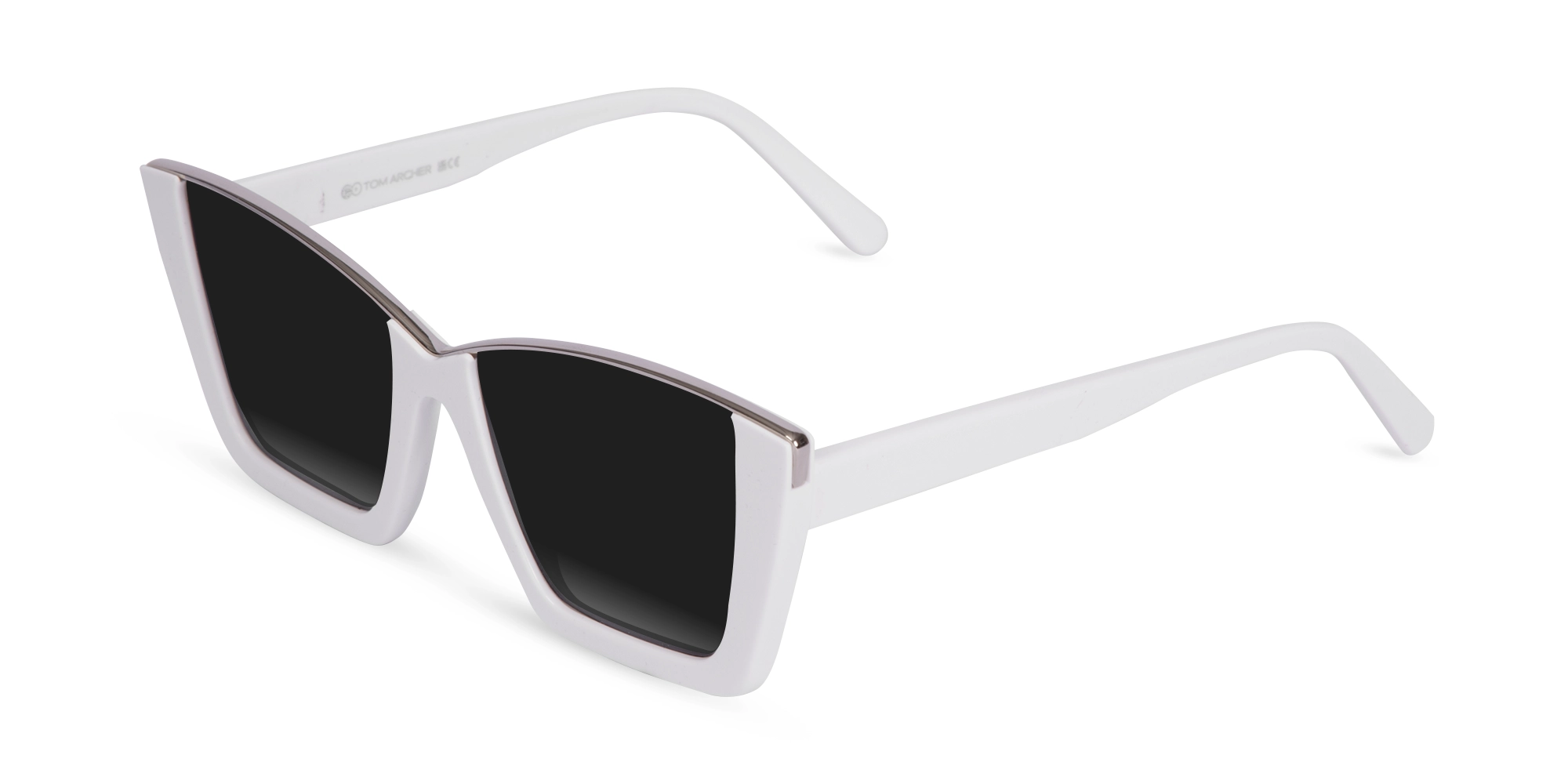 White Sunglasses Women-3