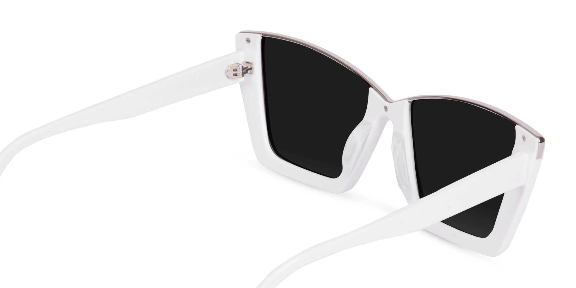 White Sunglasses Women-5