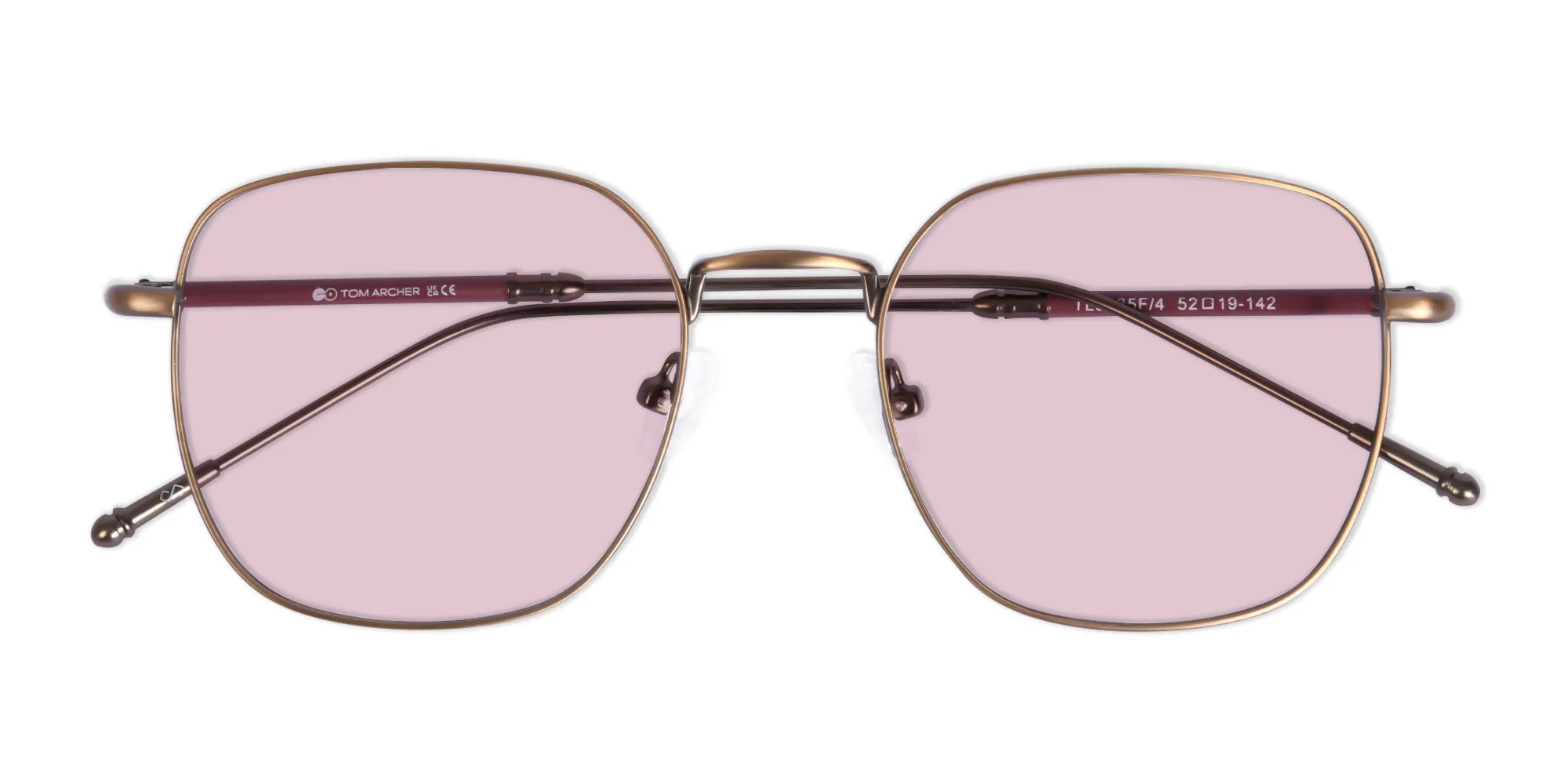 Pink Square Sunglasses-4