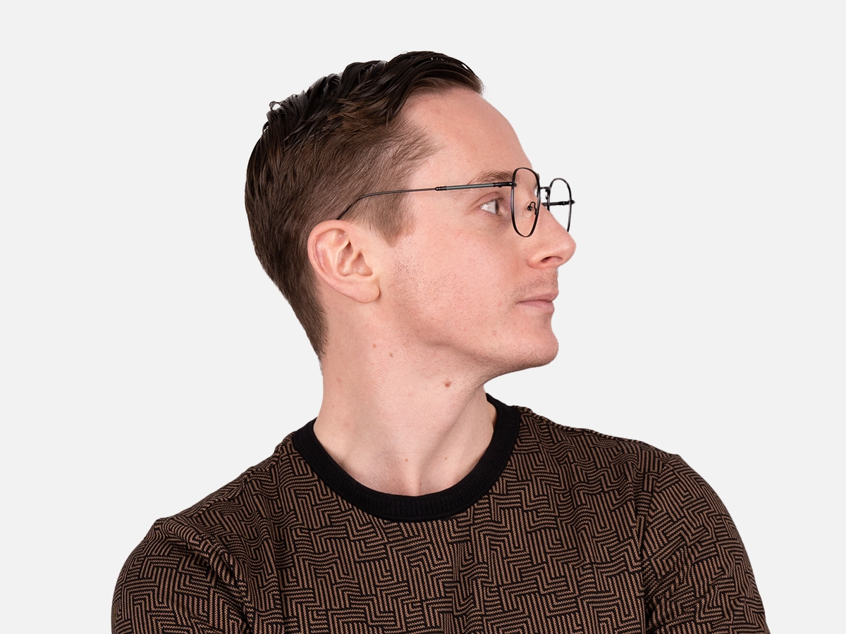 Square Metal Glasses-45
