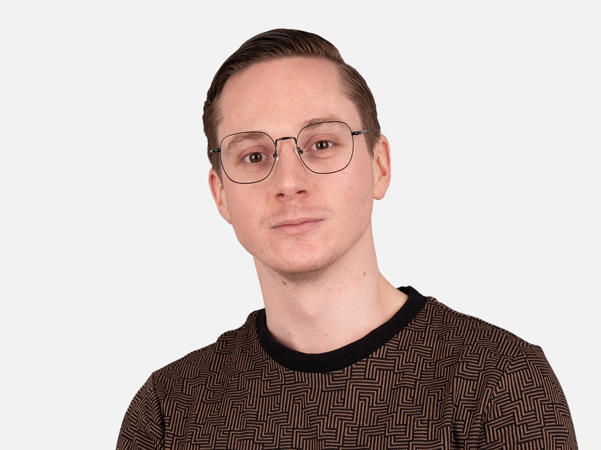 Square Metal Glasses-41