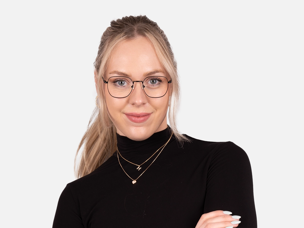 Square Metal Glasses-54
