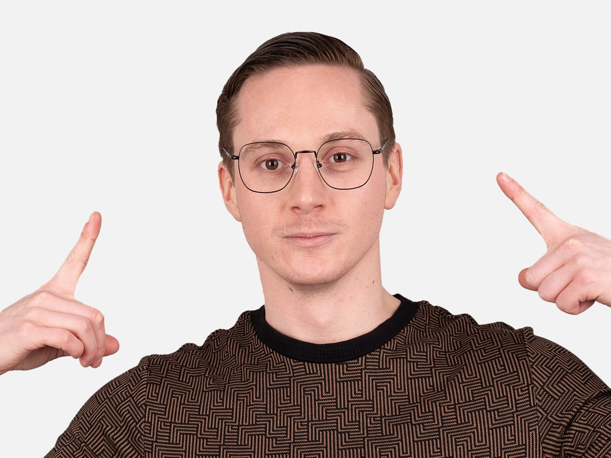 Square Metal Glasses-43