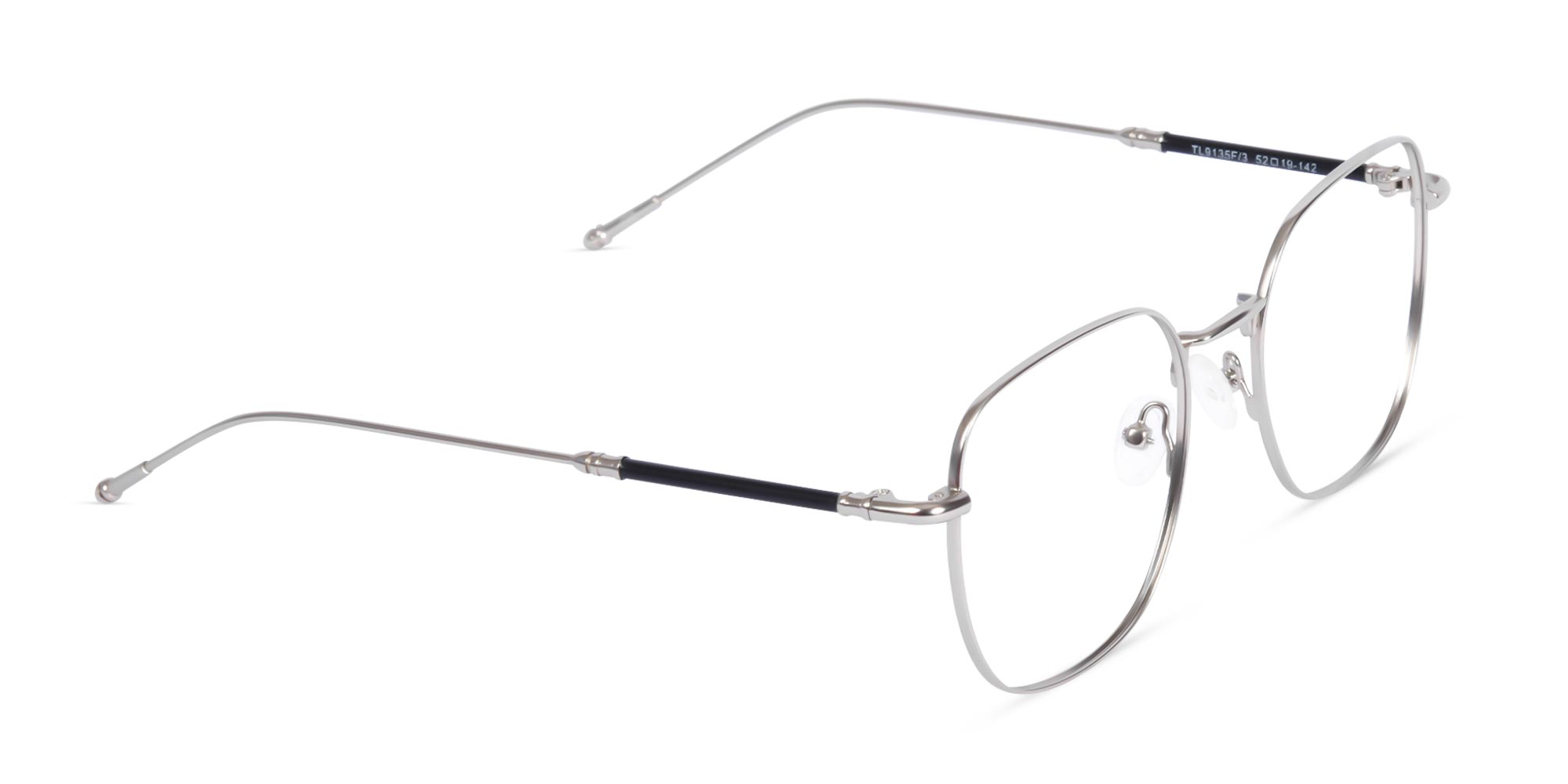 Square Metal Eyeglasses-2