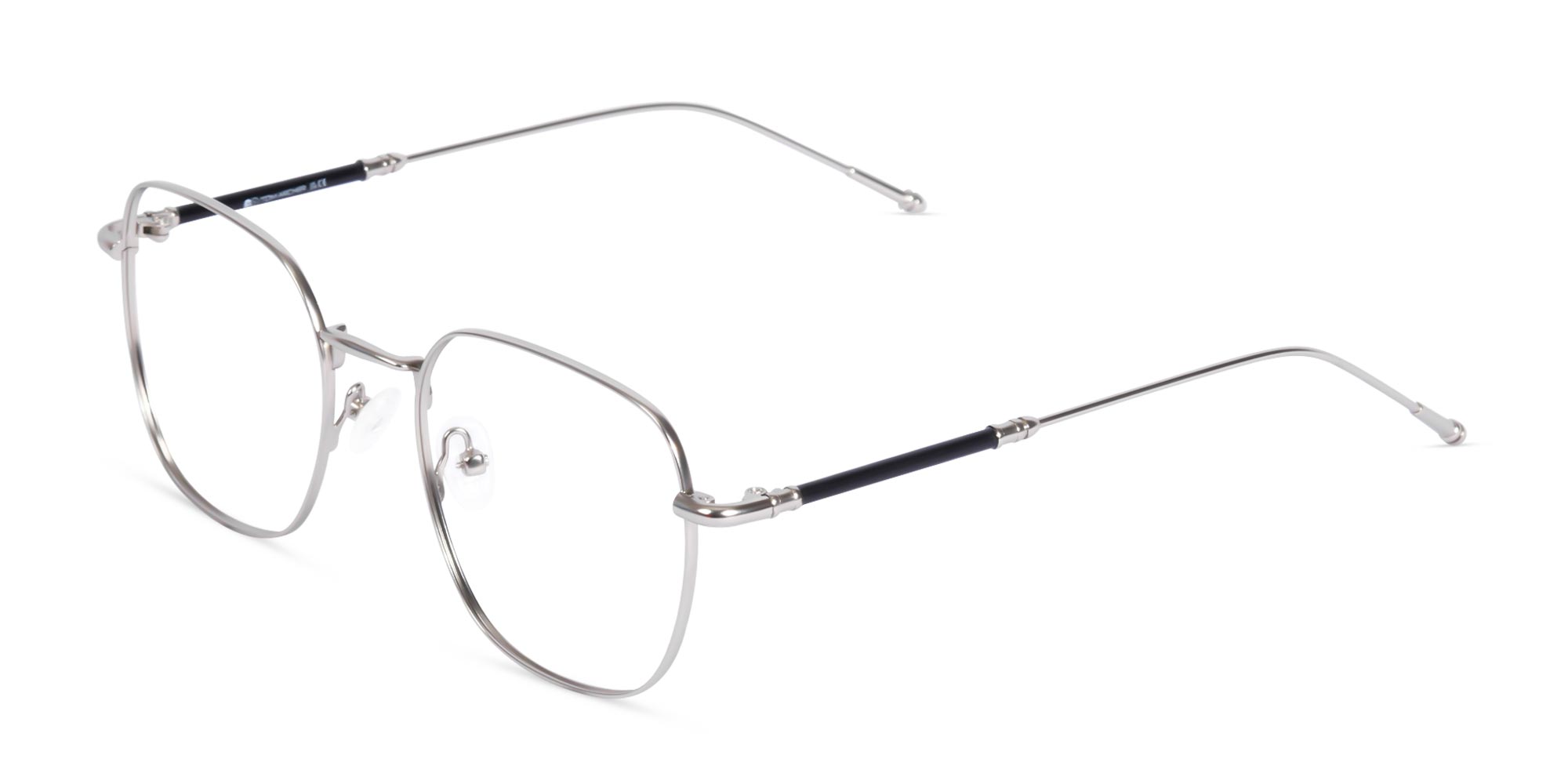 Square Metal Eyeglasses-3