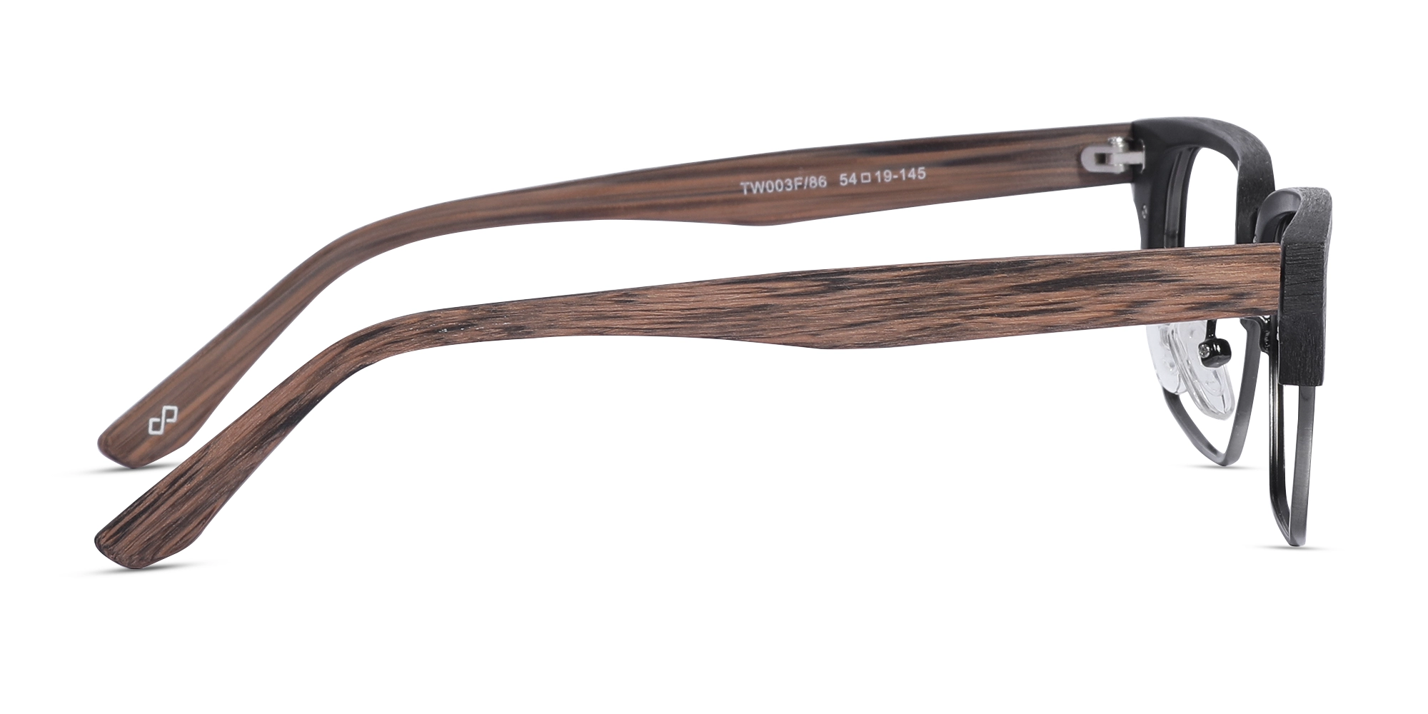 Full Rim Wooden Metal Glasses4