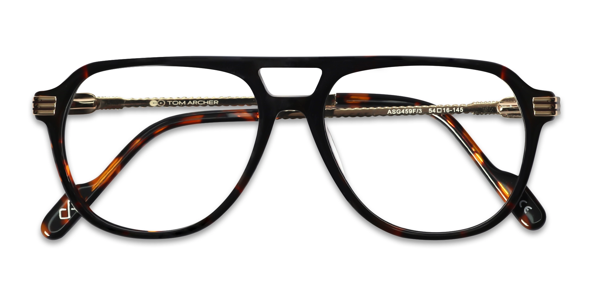 Havana Tortoise Pilot Double Bridge Glasses