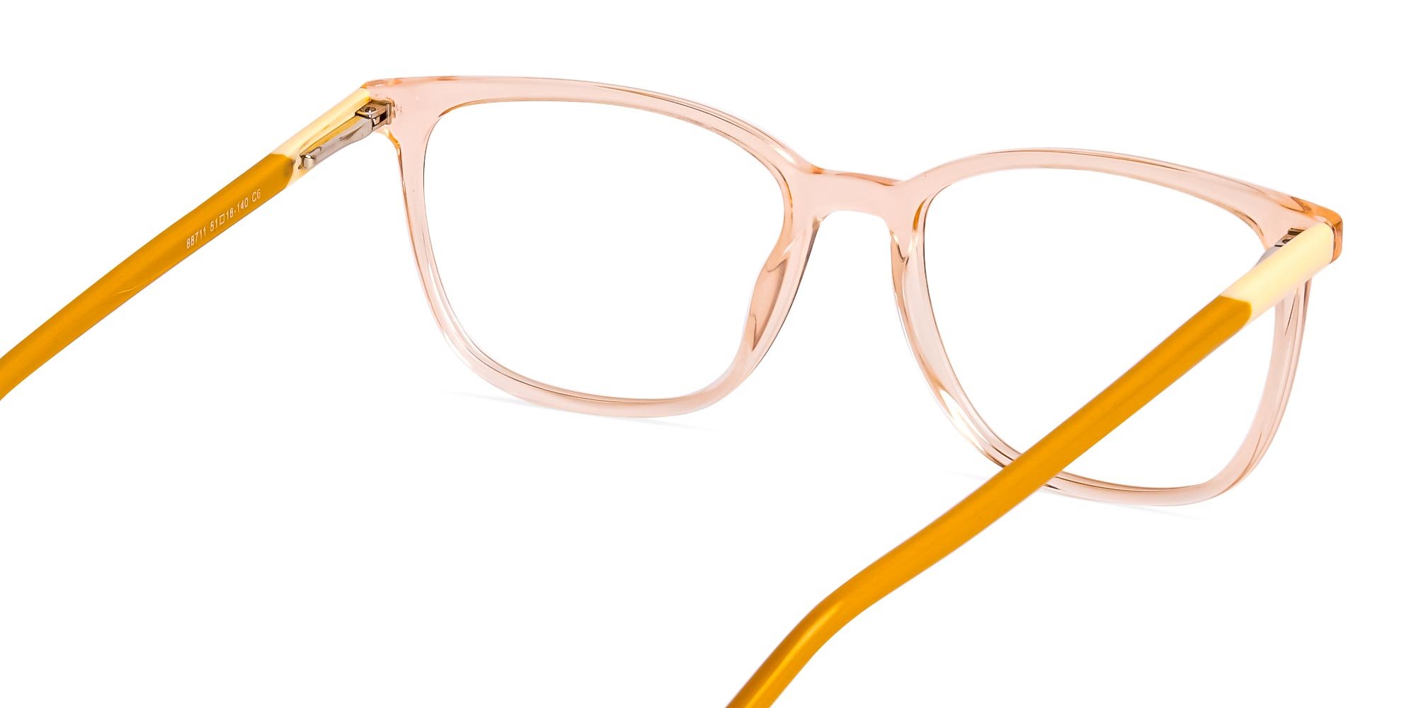 Crystal-Clear-Orange-Rectangular-Glasses-Frames-1