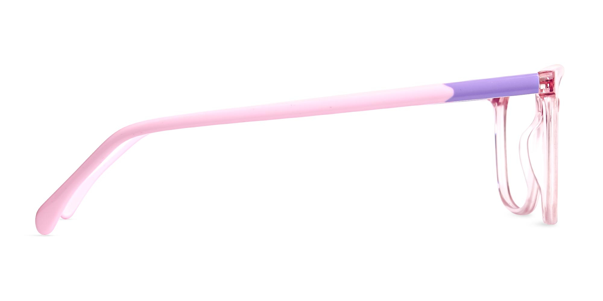 Crystal-Clear-or-Transparent-Blossom-and-Hot-Pink-square-Rectangular-Glasses-Frames-1