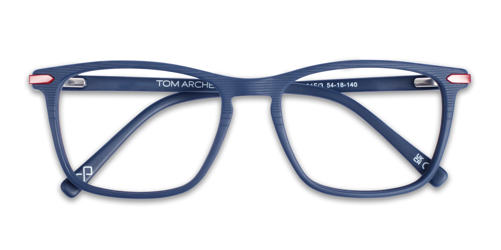 Matte Slate Grey Rectangle Glasses 6