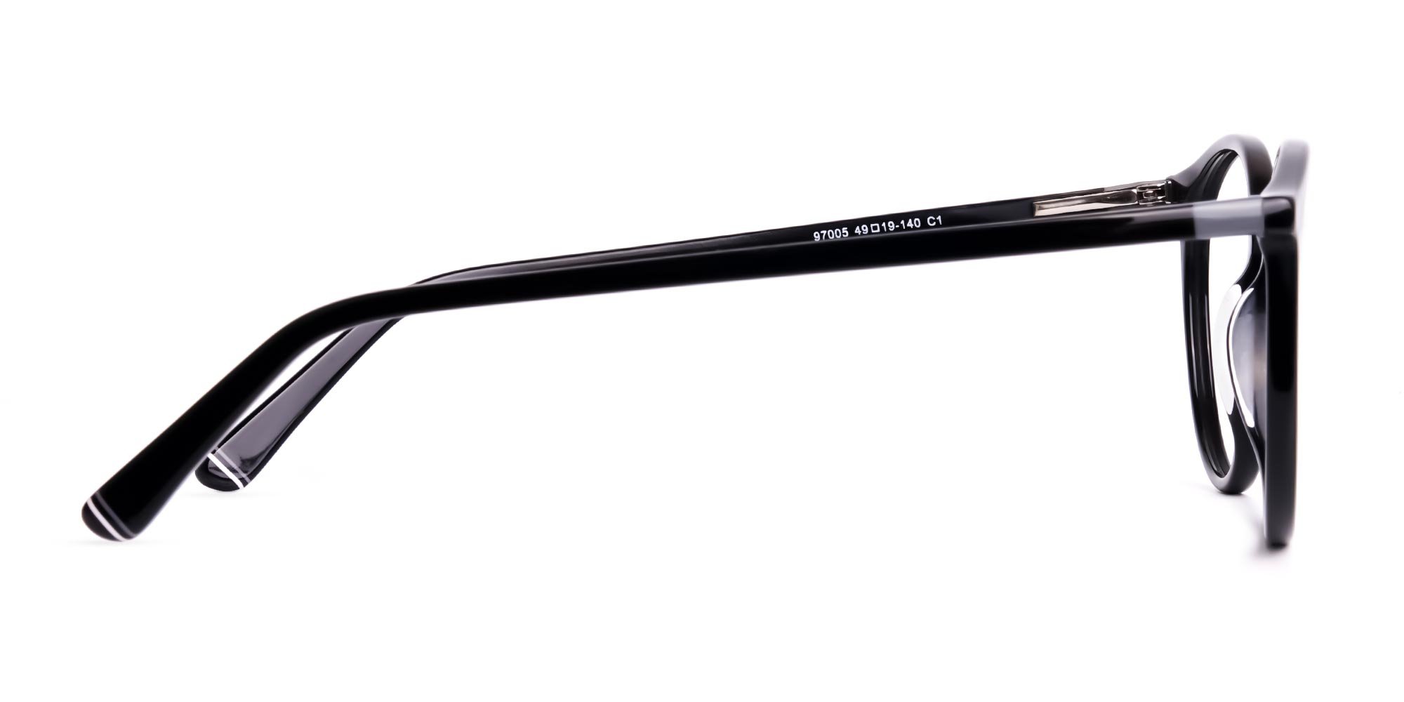 black round full rim glasses frames-4