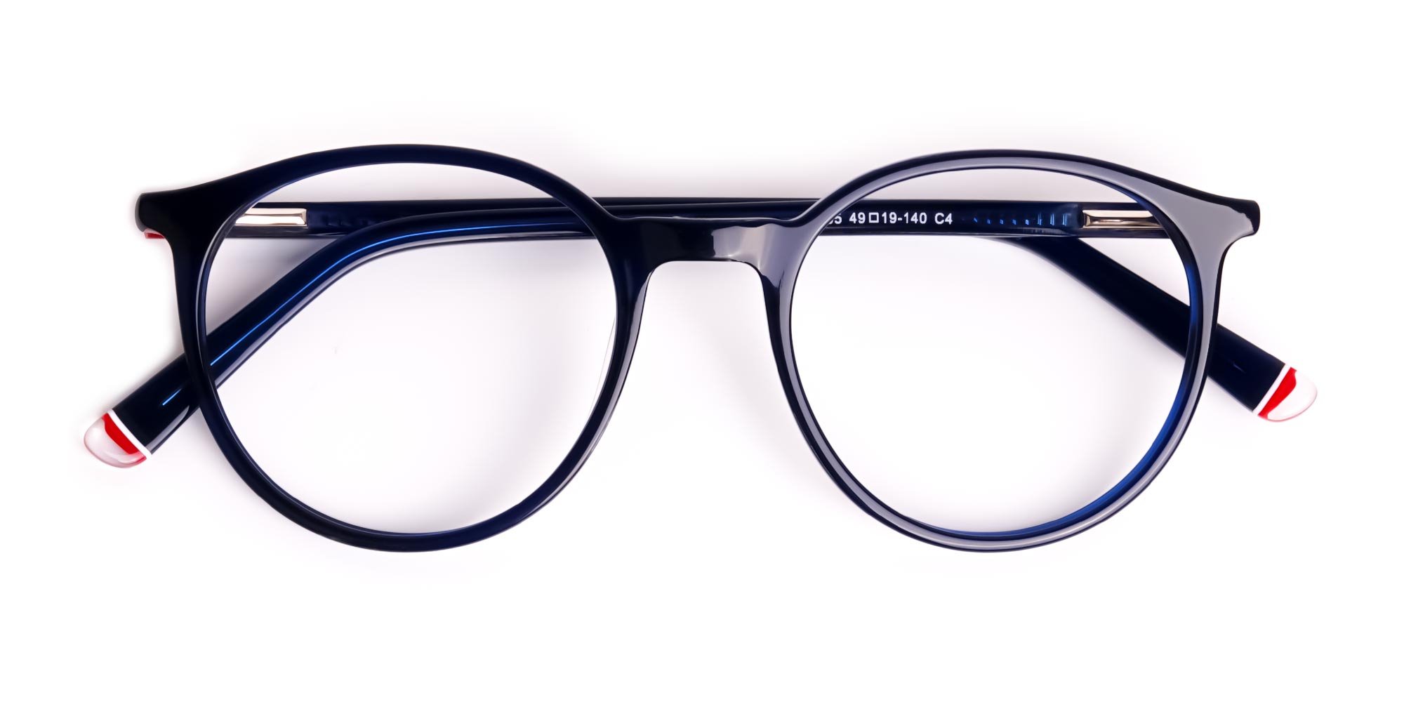 dark blue round full rim glasses frames-6