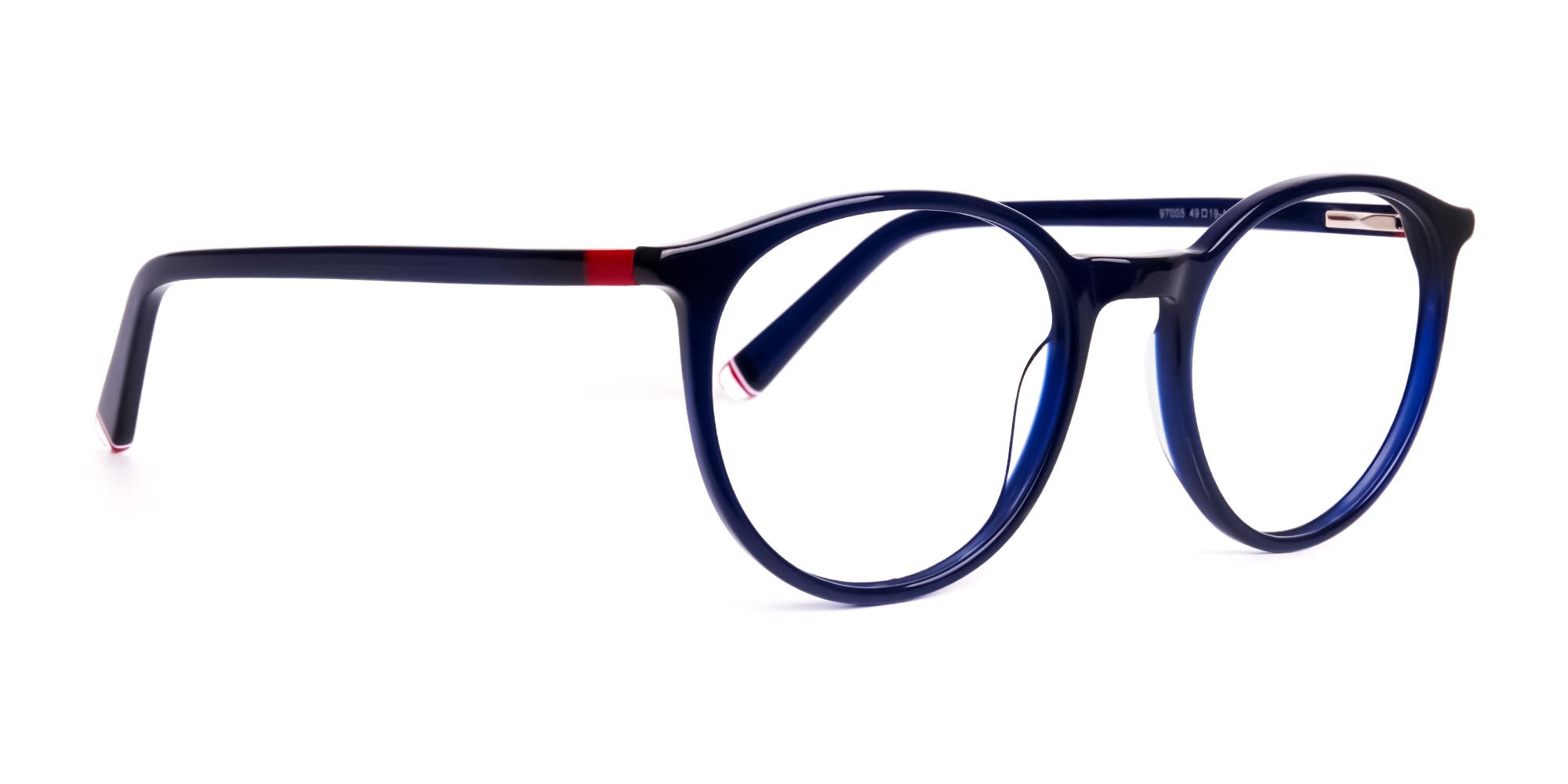 dark blue round full rim glasses frames-2