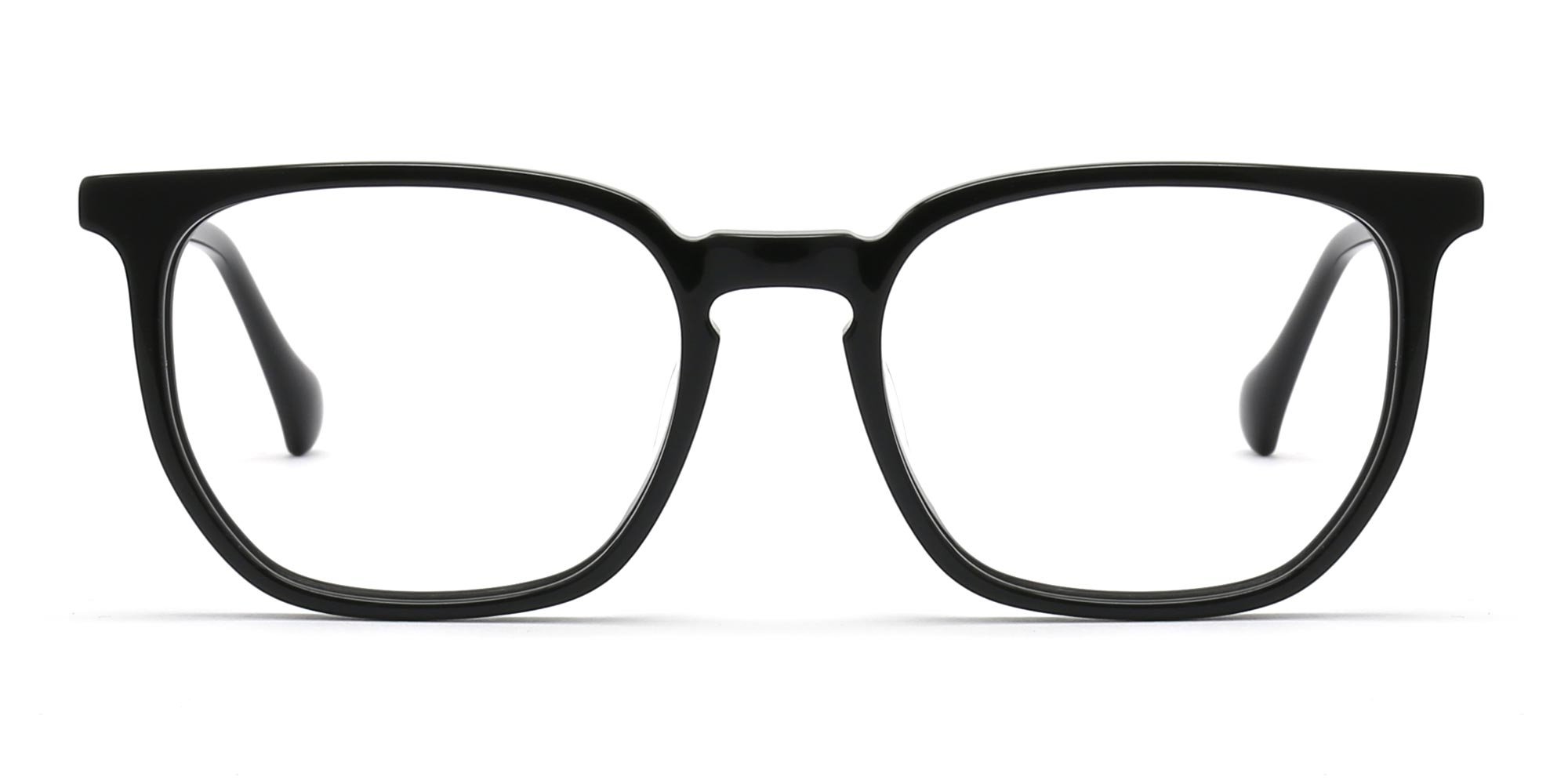 black frame square glasses-1 black frame square glasses-1